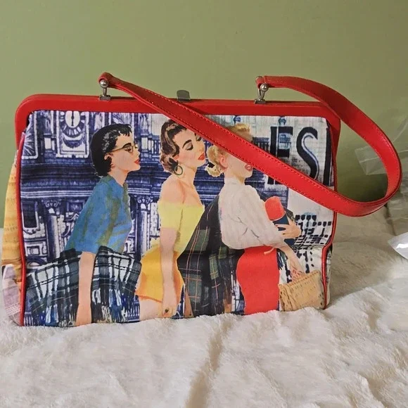 Retro Isabelle Fiore Ladies Unique Handbag - Picture 2 of 5